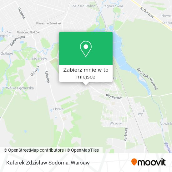 Mapa Kuferek Zdzisław Sodoma