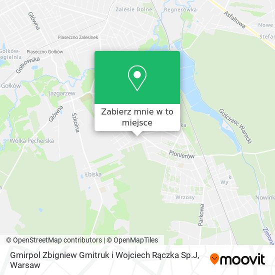 Mapa Gmirpol Zbigniew Gmitruk i Wojciech Rączka Sp.J