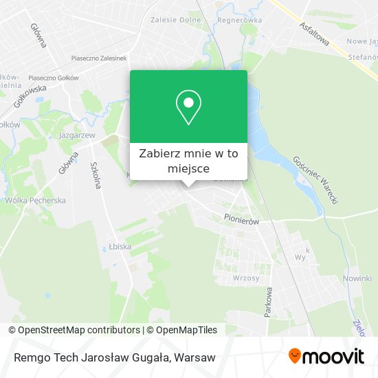 Mapa Remgo Tech Jarosław Gugała