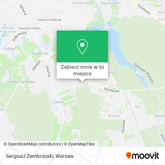 Mapa Sergiusz Zembrzuski