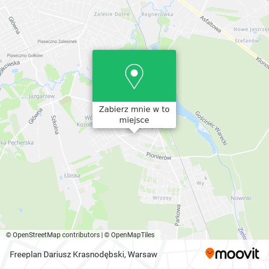 Mapa Freeplan Dariusz Krasnodębski