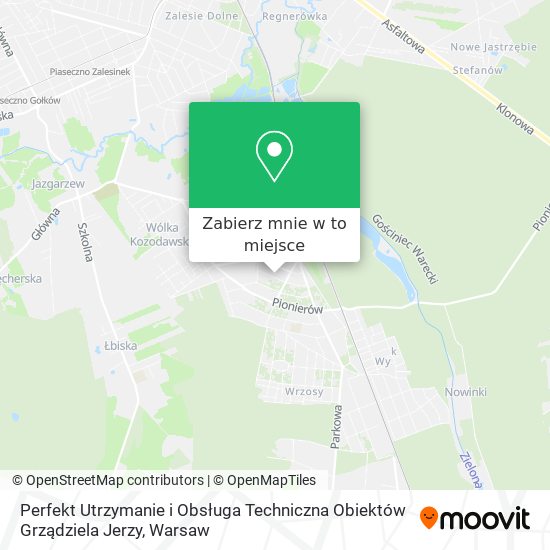 Mapa Perfekt Utrzymanie i Obsługa Techniczna Obiektów Grządziela Jerzy