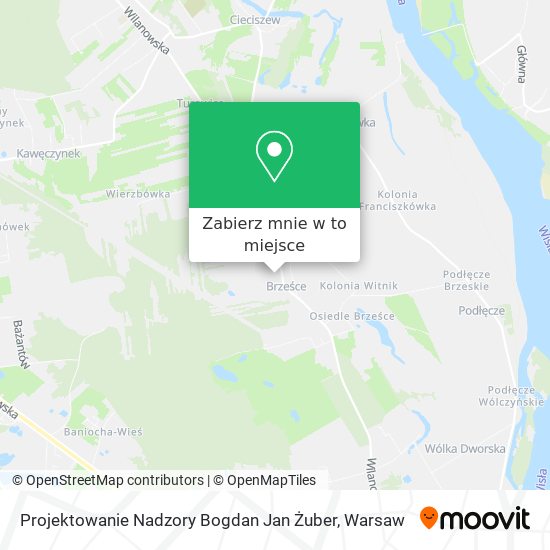 Mapa Projektowanie Nadzory Bogdan Jan Żuber