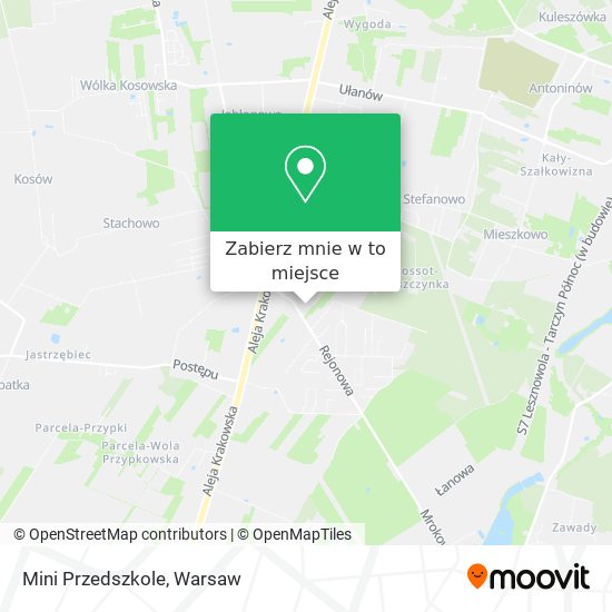 Mapa Mini Przedszkole