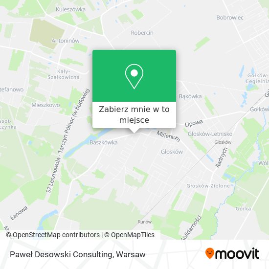 Mapa Paweł Desowski Consulting