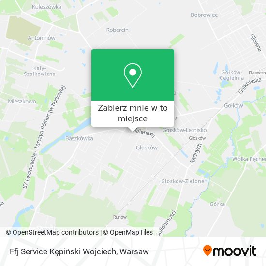 Mapa Ffj Service Kępiński Wojciech