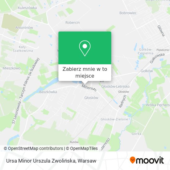 Mapa Ursa Minor Urszula Zwolińska