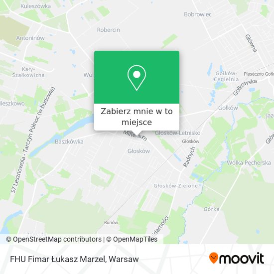 Mapa FHU Fimar Łukasz Marzel