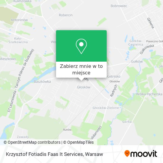 Mapa Krzysztof Fotiadis Faas It Services