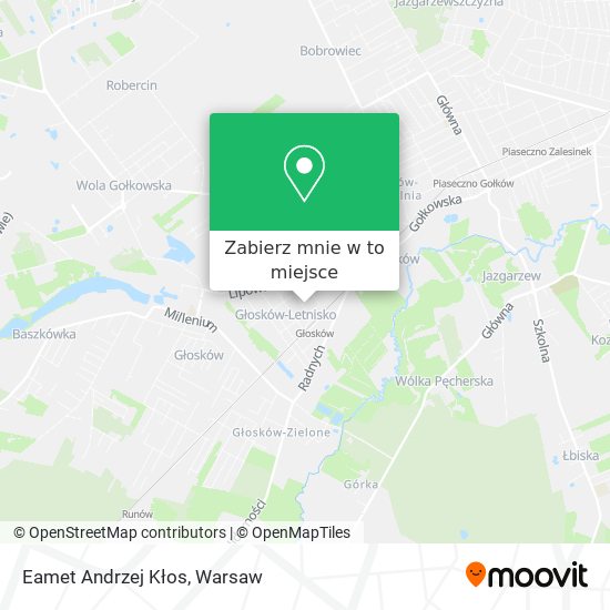 Mapa Eamet Andrzej Kłos