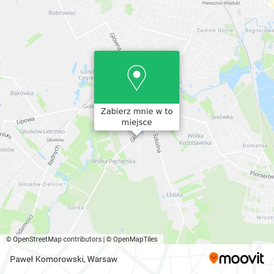 Mapa Paweł Komorowski