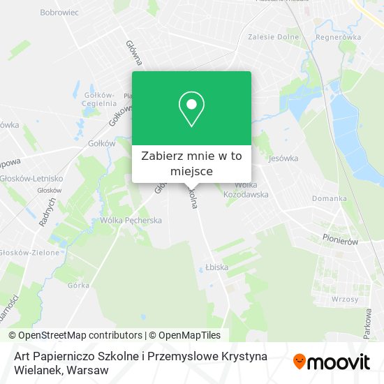 Mapa Art Papierniczo Szkolne i Przemyslowe Krystyna Wielanek