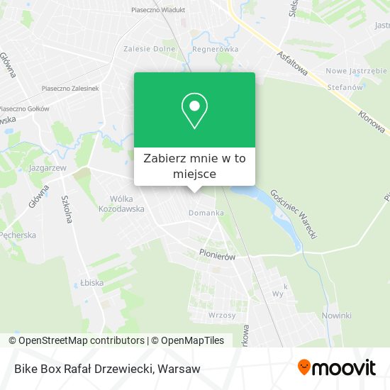 Mapa Bike Box Rafał Drzewiecki