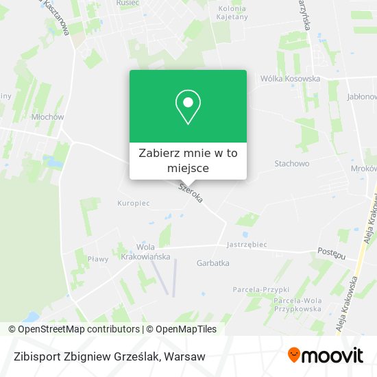 Mapa Zibisport Zbigniew Grześlak