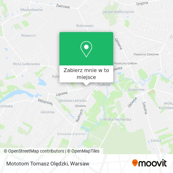 Mapa Mototom Tomasz Olędzki