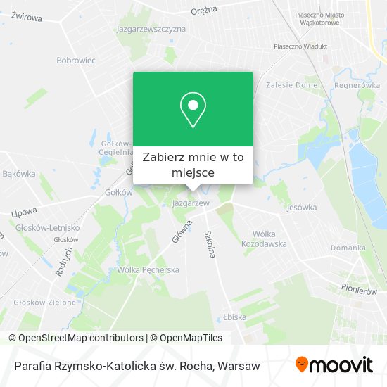 Mapa Parafia Rzymsko-Katolicka św. Rocha