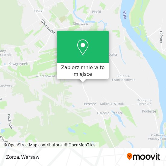 Mapa Zorza