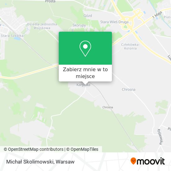 Mapa Michał Skolimowski