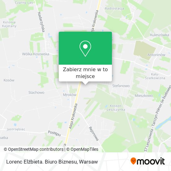 Mapa Lorenc Elżbieta. Biuro Biznesu