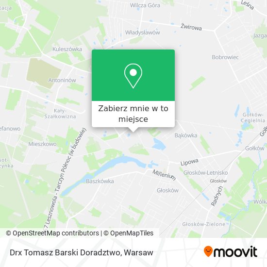 Mapa Drx Tomasz Barski Doradztwo