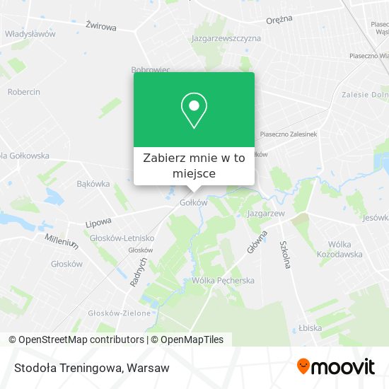 Mapa Stodoła Treningowa