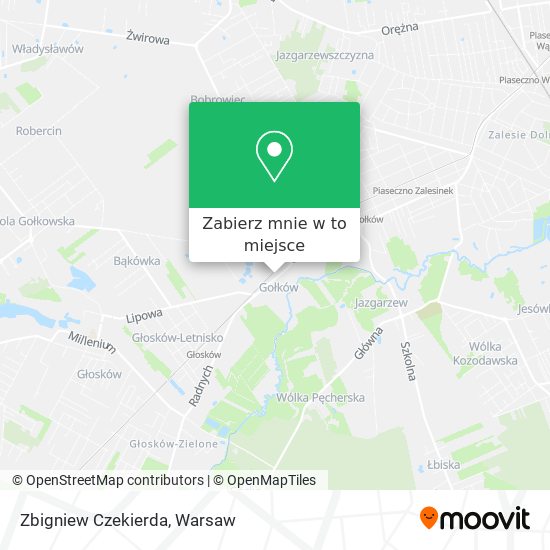 Mapa Zbigniew Czekierda