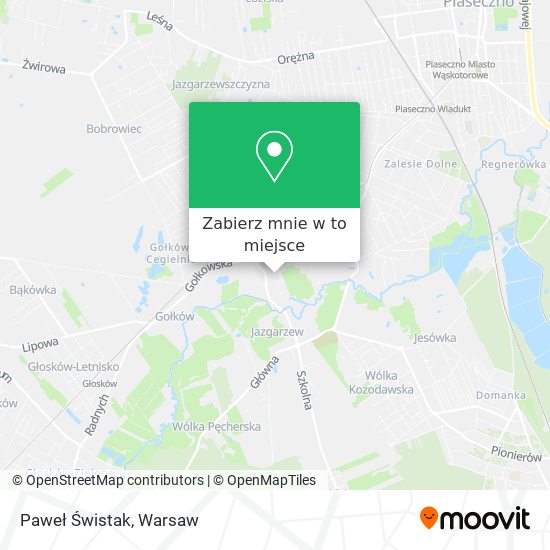 Mapa Paweł Świstak