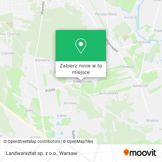 Mapa Landwarsztat sp. z o.o.