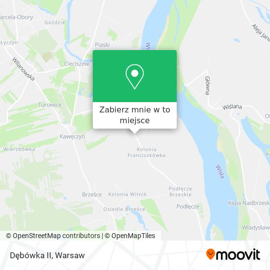 Mapa Dębówka II