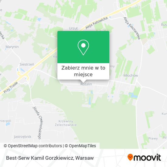 Mapa Best-Serw Kamil Gorzkiewicz