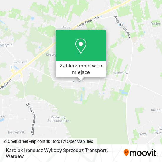 Mapa Karolak Ireneusz Wykopy Sprzedaz Transport