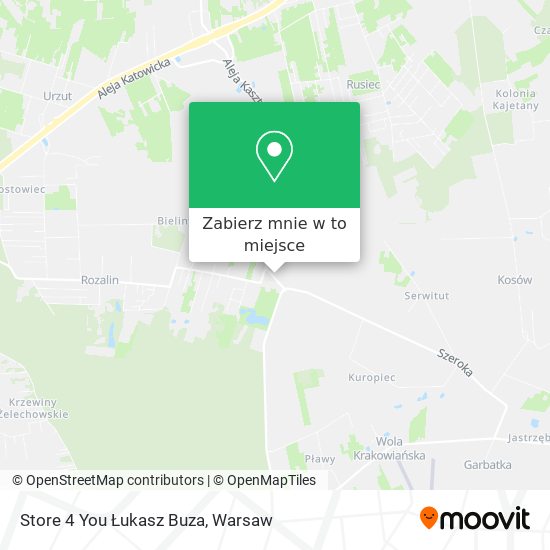 Mapa Store 4 You Łukasz Buza