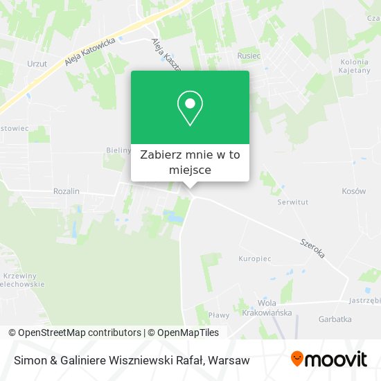 Mapa Simon & Galiniere Wiszniewski Rafał