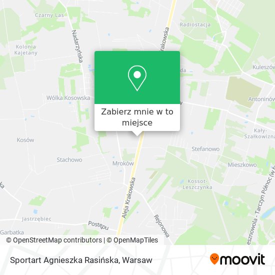 Mapa Sportart Agnieszka Rasińska