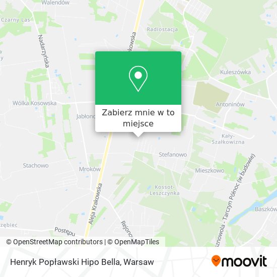 Mapa Henryk Popławski Hipo Bella