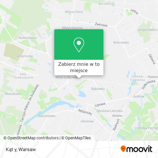 Mapa Kąt y