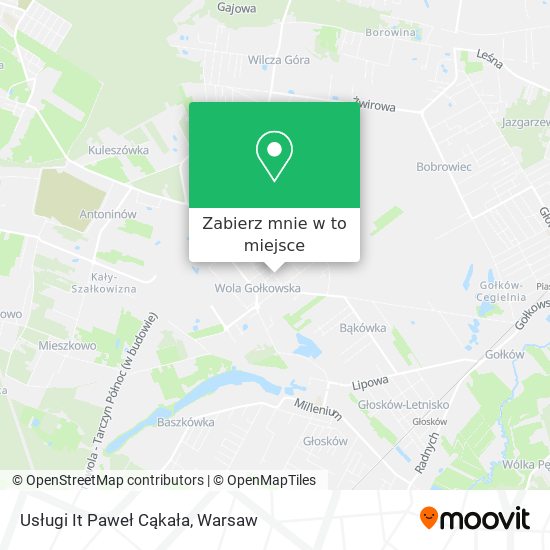 Mapa Usługi It Paweł Cąkała