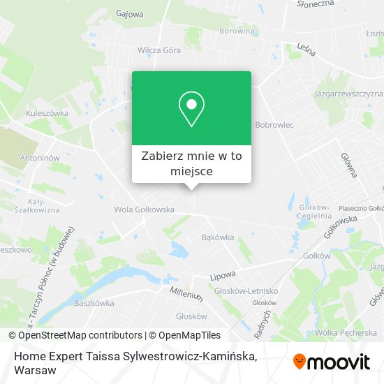 Mapa Home Expert Taissa Sylwestrowicz-Kamińska