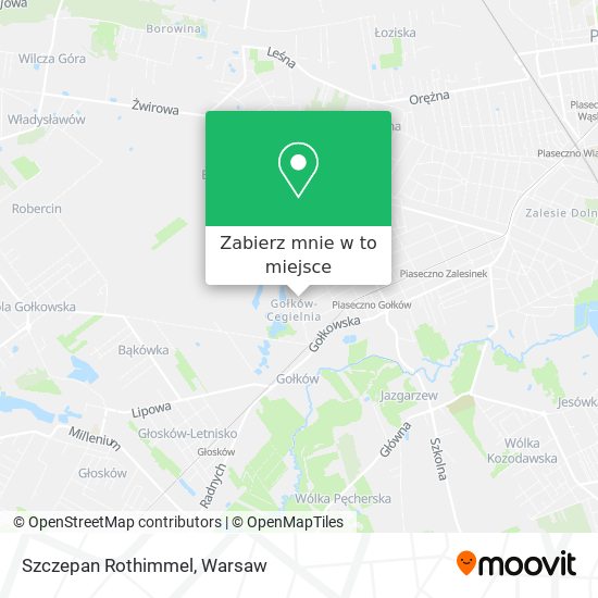 Mapa Szczepan Rothimmel