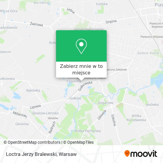 Mapa Loctra Jerzy Bralewski