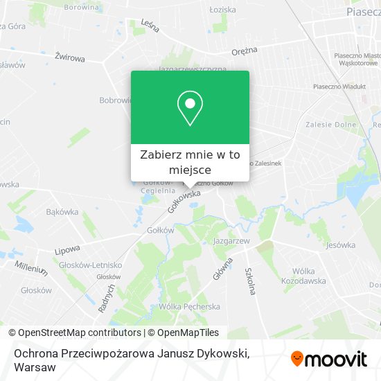 Mapa Ochrona Przeciwpożarowa Janusz Dykowski