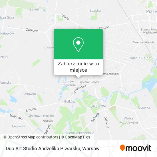 Mapa Duo Art Studio Andżelika Piwarska