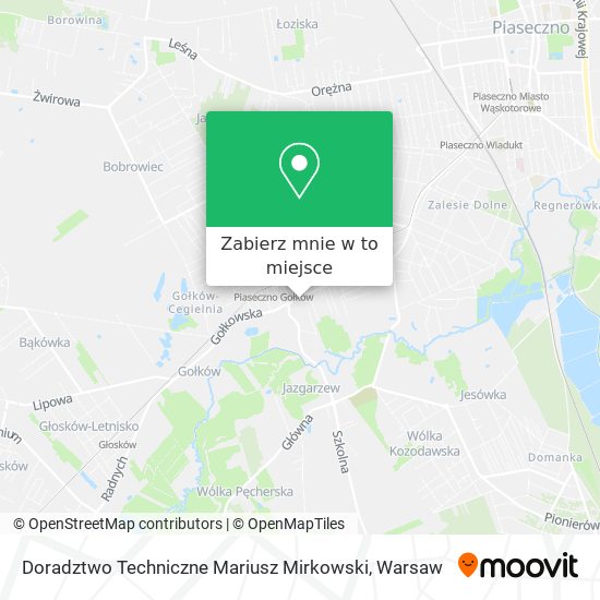 Mapa Doradztwo Techniczne Mariusz Mirkowski