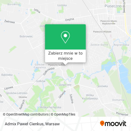 Mapa Admix Paweł Cienkus