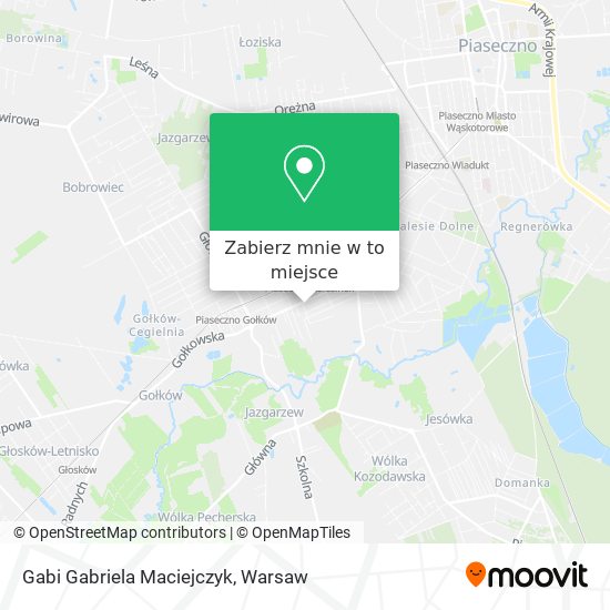 Mapa Gabi Gabriela Maciejczyk