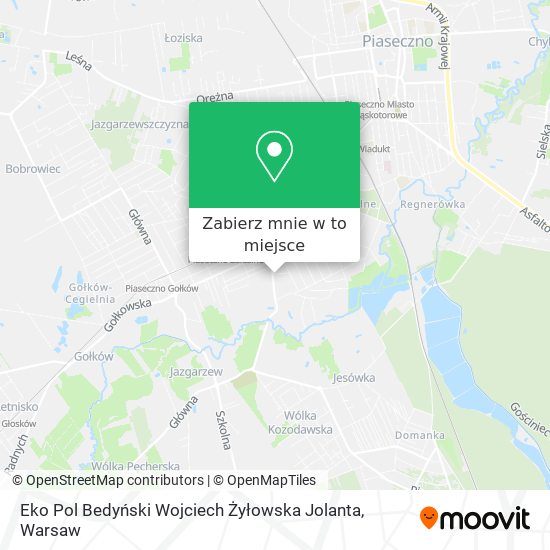 Mapa Eko Pol Bedyński Wojciech Żyłowska Jolanta