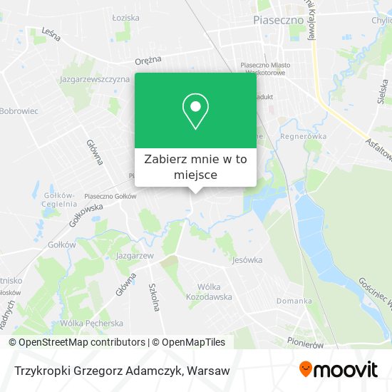 Mapa Trzykropki Grzegorz Adamczyk