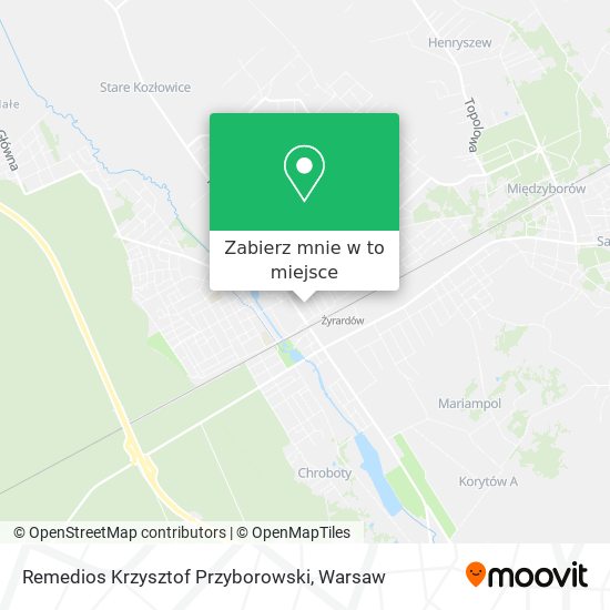 Mapa Remedios Krzysztof Przyborowski