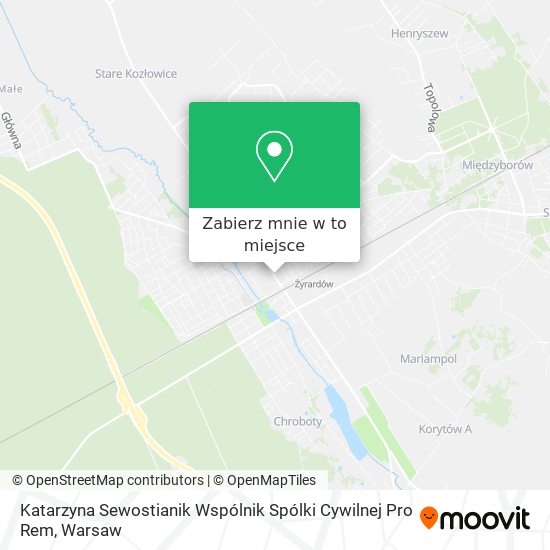 Mapa Katarzyna Sewostianik Wspólnik Spólki Cywilnej Pro Rem