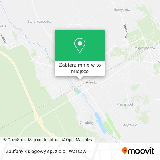 Mapa Zaufany Księgowy sp. z o.o.